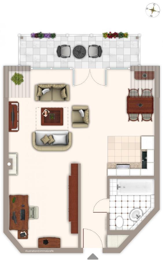 布雷格Arkonablick 33 Meerblick Premium Loft别墅 外观 照片